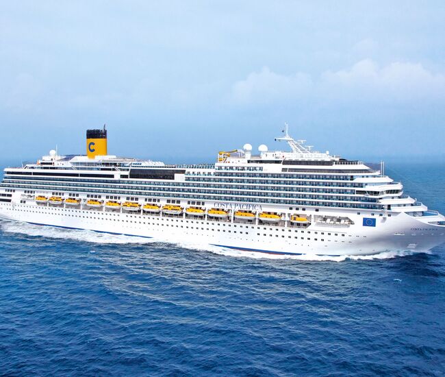 13-Tages-Kreuzfahrt: Costa Pacifica – Schimmerndes Mittelmeer