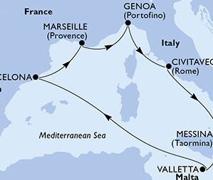 8-Tages-Kreuzfahrt: MSC World Asia – das neue Schiff von MSC